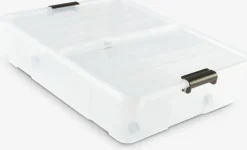 HOME BOXCaja bajo cama HOME BOX A56xL70xA19 49L con tapa