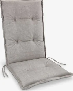 HOPBALLECojín de jardín para silla reclinable HOPBALLE gris claro