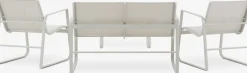 HORNSLETConjunto muebles jardín HORNSLET 4 plazas beis