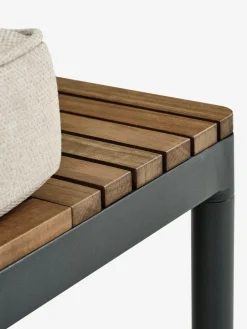 HOUMódulo de jardín HOU chaise longue 2 plazas madera dura