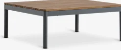 HOUMódulo de jardín mesa HOU A75xL75 madera dura
