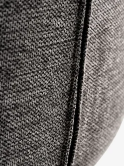 HYGUMSilla de comedor HYGUM giratoria gris/negro