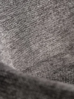 HYGUMSilla de comedor HYGUM giratoria gris/negro