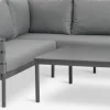 IANOConjunto muebles jardín IANO 5 plazas gris