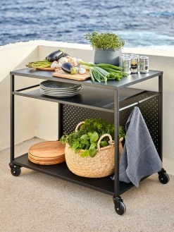 INDSLEVMesa de barbacoa INDSLEV A50xL90 negro