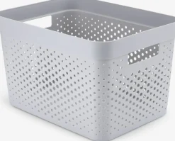 INFINITYCesta INFINITY 17L plástico gris