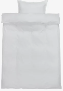 INGEBORGGOLDJuego funda nórdica satén INGEBORG 155x220 blanco