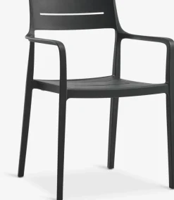 INGSTRUPSilla apilable INGSTRUP negro