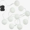 ISFUGLGuirnalda de luces exterior ISFUGL L315cm 10 LED blanco