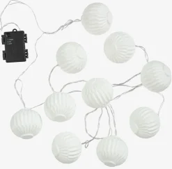 ISFUGLGuirnalda de luces exterior ISFUGL L315cm 10 LED blanco