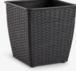 ISLOMCesto de jardín ISLOM 31x31x32 negro