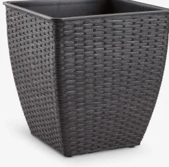 ISLOMCesto de jardín ISLOM 38x38x39 negro