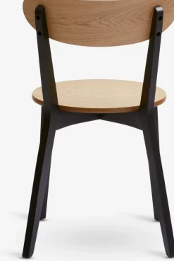JEGINDSilla de comedor JEGIND roble natural /negro
