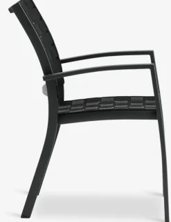 JEKSENSilla apilable JEKSEN negro