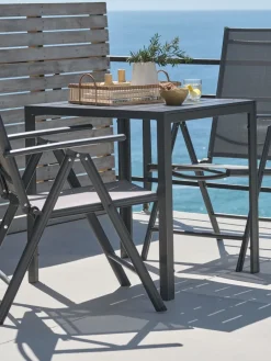 JERSOREMesa de jardín JERSORE A70xL70 negro
