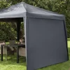 JERUPPanel lateral cenador JERUP A2,65xA2m gris