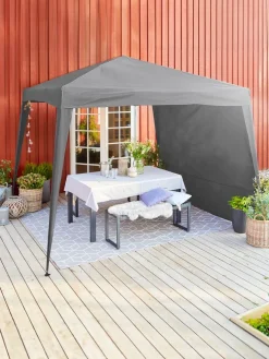 JERUPPanel lateral cenador JERUP A2,65xA2m gris