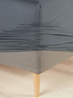 JETTEGOLDSábana bajera ajustable de jersey JETTE 90x200x35 gris