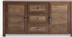 JUNGENAparador JUNGEN 2 puertas 3 cajones color roble salvaje
