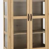 JUNGENVitrina JUNGEN 2 puertas 1 cajón color roble cálido