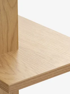 KARLEBYMueble pared KARLEBY 6 estantes regulables color roble cálid
