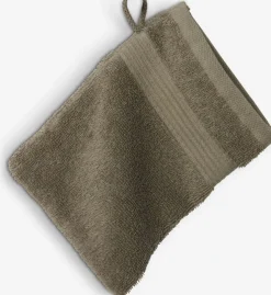 KARLSTADGOLDManopla de baño KARLSTAD 15x21 oliva