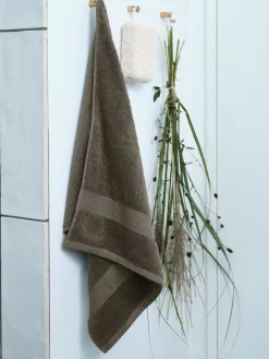 KARLSTADGOLDToalla de mano KARLSTAD 50x100 oliva
