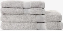 KARLSTADGOLDToalla de mano KARLSTAD 50x100 gris claro