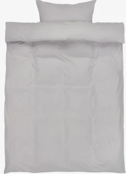 KATEBASICJuego funda nórdica microfibra KATE 155x220 gris