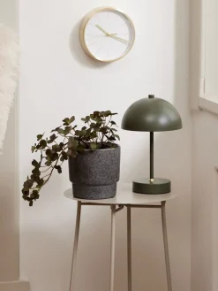 KENTLámpara a pilas KENT Ø16xA25cm verde táctil y temporizador