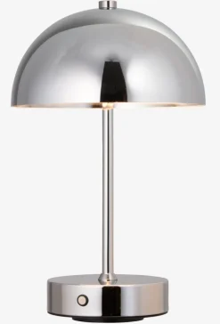 KENTLámpara a pilas KENT Ø16xA25cm cromo