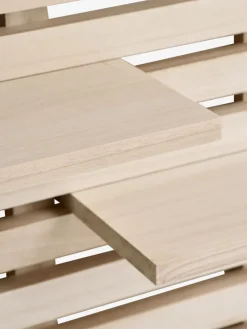 KETTINGEEstante de pared KETTINGE 6 estantes natural