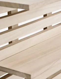 KETTINGEEstante de pared KETTINGE 6 estantes natural