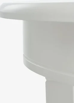 KIRKEBYMesa de comedor KIRKEBY Ø110 blanco