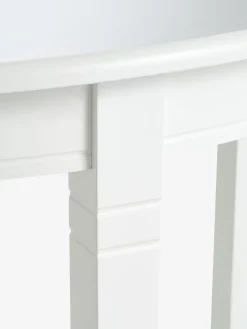 KIRKEBYMesa de comedor KIRKEBY Ø110 blanco