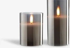 KLAUSVela pilar LED KLAUS Ø8xA15cm gris