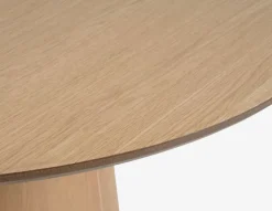 KLIPLEVMesa de comedor KLIPLEV Ø120 roble natural