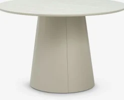 KLIPLEVMesa de comedor KLIPLEV Ø120 color travertino/beis