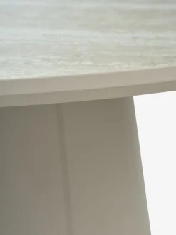 KLIPLEVMesa de comedor KLIPLEV Ø120 color travertino/beis