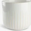 KNUDSENMaceta KNUDSEN Ø20xA18cm blanco