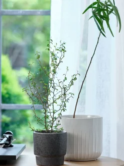 KNUDSENMaceta KNUDSEN Ø20xA18cm blanco