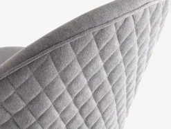 KOKKEDALSilla de escritorio KOKKEDAL tela gris/blanco