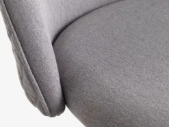 KOKKEDALSilla de escritorio KOKKEDAL tela gris/blanco