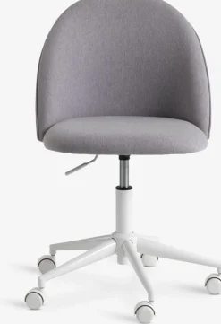KOKKEDALSilla de escritorio KOKKEDAL tela gris/blanco