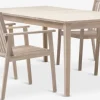 KOLLEN + RADSTEDMesa KOLLEN L205 + 4 sillas RADSTED madera dura