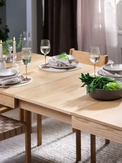 KORSKROExtensión de mesa KORSKRO 100x55 2 unidades roble natural