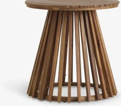 KRAGEVIGMesa auxiliar KRAGEVIG Ø50xA50 madera dura