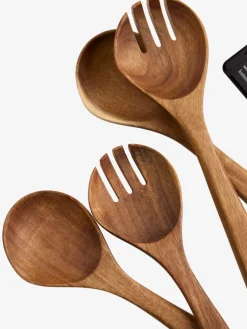 KRESTIANCubiertos para ensalada KRESTIAN L30cm madera
