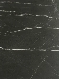 KRONDALMesa de comedor KRONDAL Ø110 color mármol negro