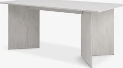 KRONDALMesa de comedor KRONDAL 90x180 color travertino
